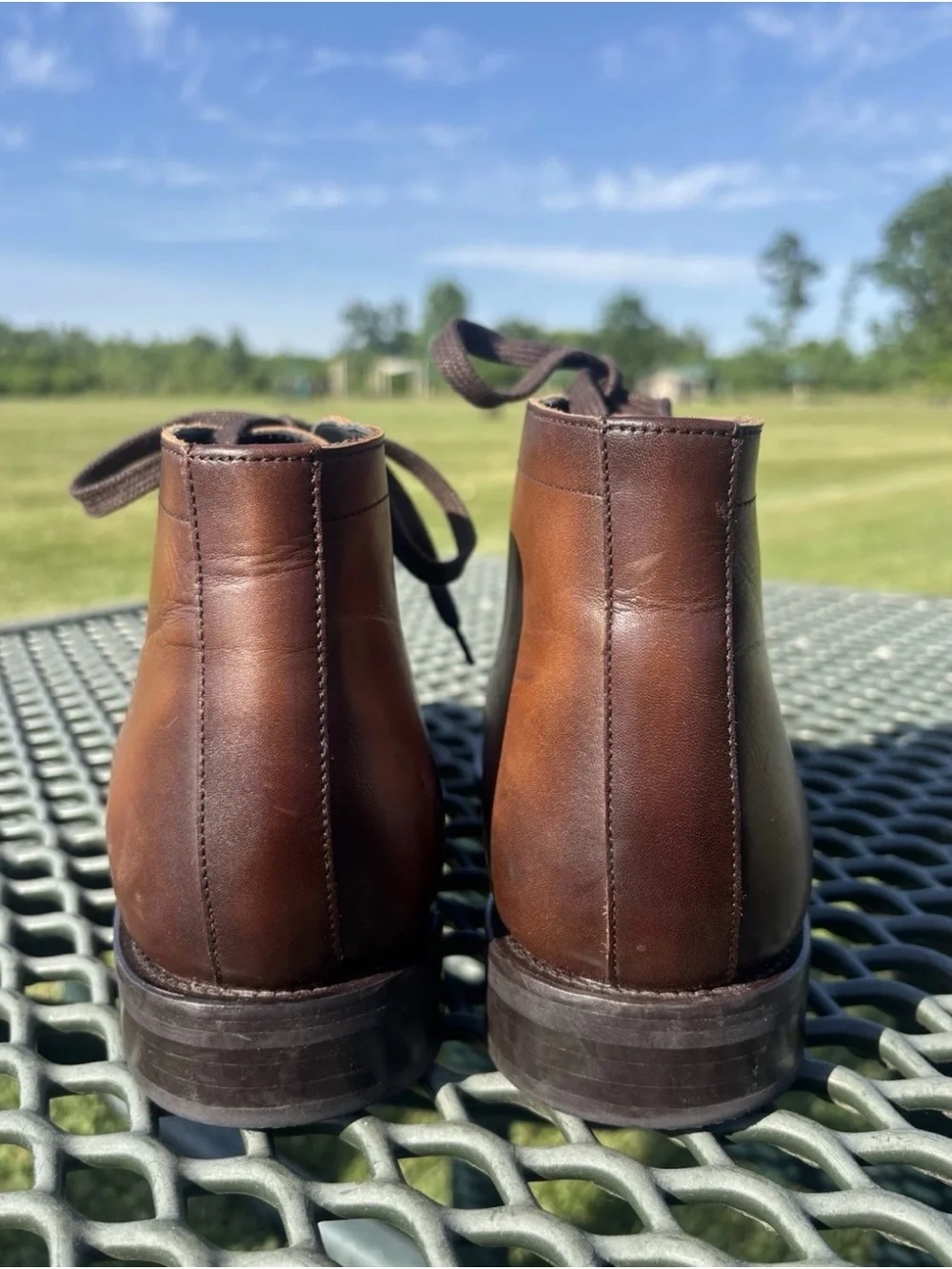 Thursday Boot Company Cadet Walnut Leather Cap Toe Chukka Boots Men’s Size 10.5